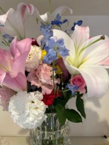 花を飾るとウニヒピリとの会話がはずみます
